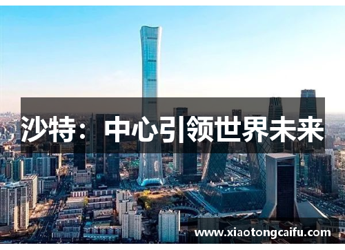 沙特：中心引领世界未来